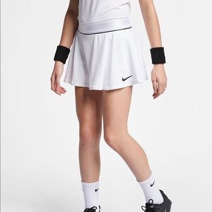 Nike White Court Tennis Skirt medium
